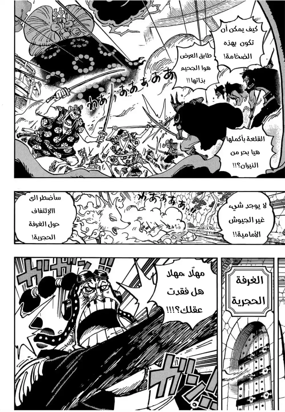 One Piece 1031 - ما بعد الكارثة página 7