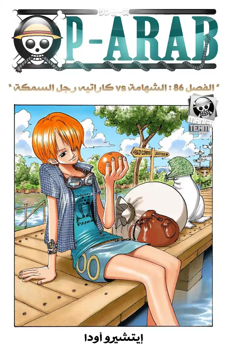 One Piece 86 - مقاتل وكاراتيه البرمائيين página 1