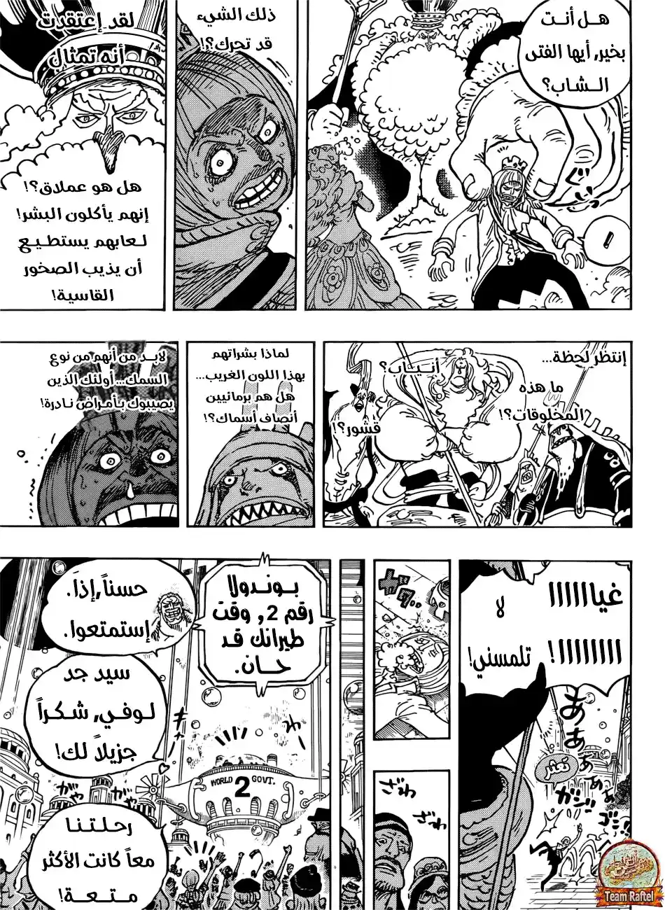 One Piece 905 - عالم جميل página 11