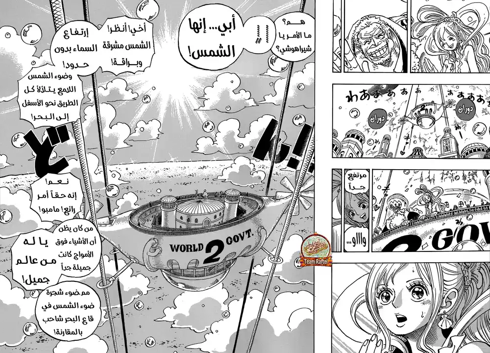 One Piece 905 - عالم جميل página 12