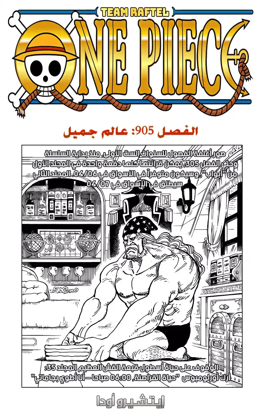 One Piece 905 - عالم جميل página 2