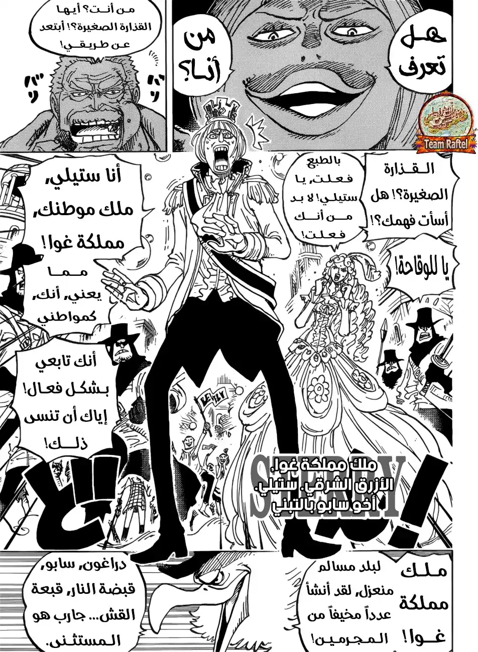 One Piece 905 - عالم جميل página 9