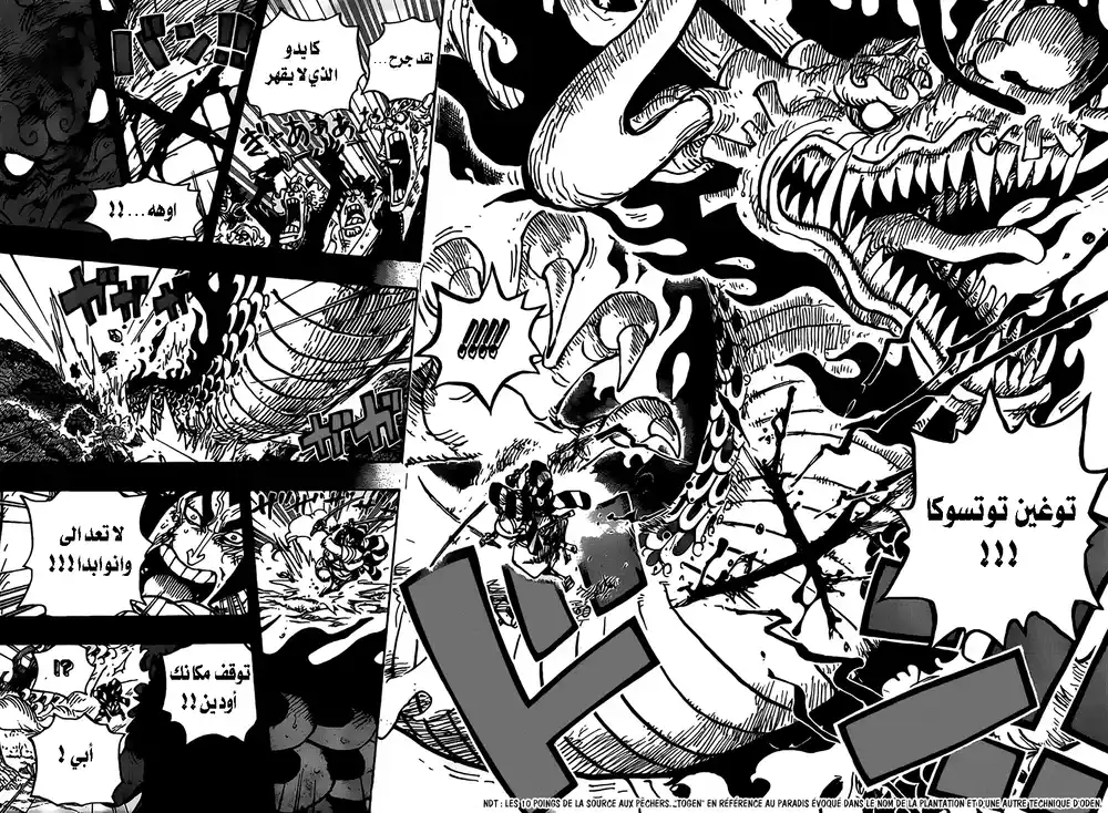 One Piece 970 - أودين ضد كايدو página 12