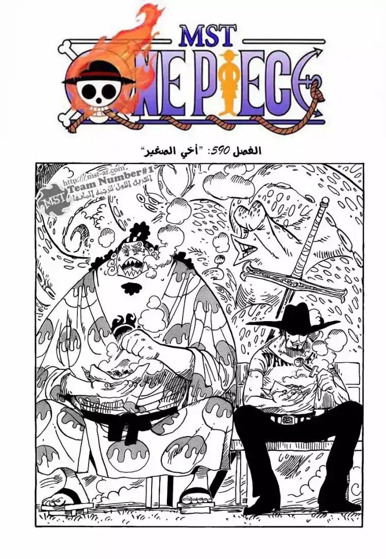 One Piece 590 - اخي الصغير página 1