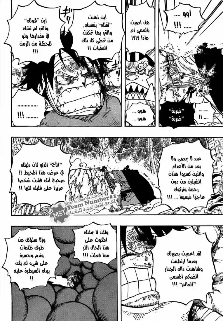 One Piece 590 - اخي الصغير página 14