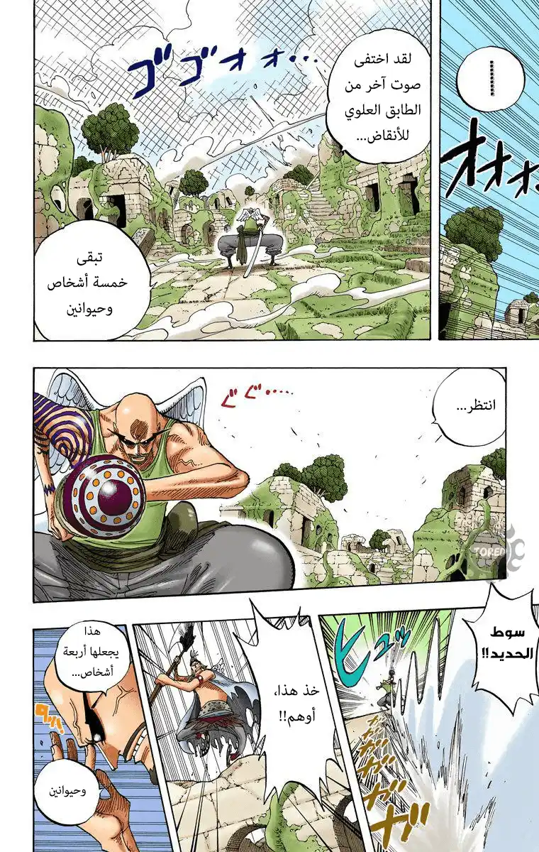 One Piece 271 - الفصل 271: القرصان زورو ضد التابع أوهم página 10