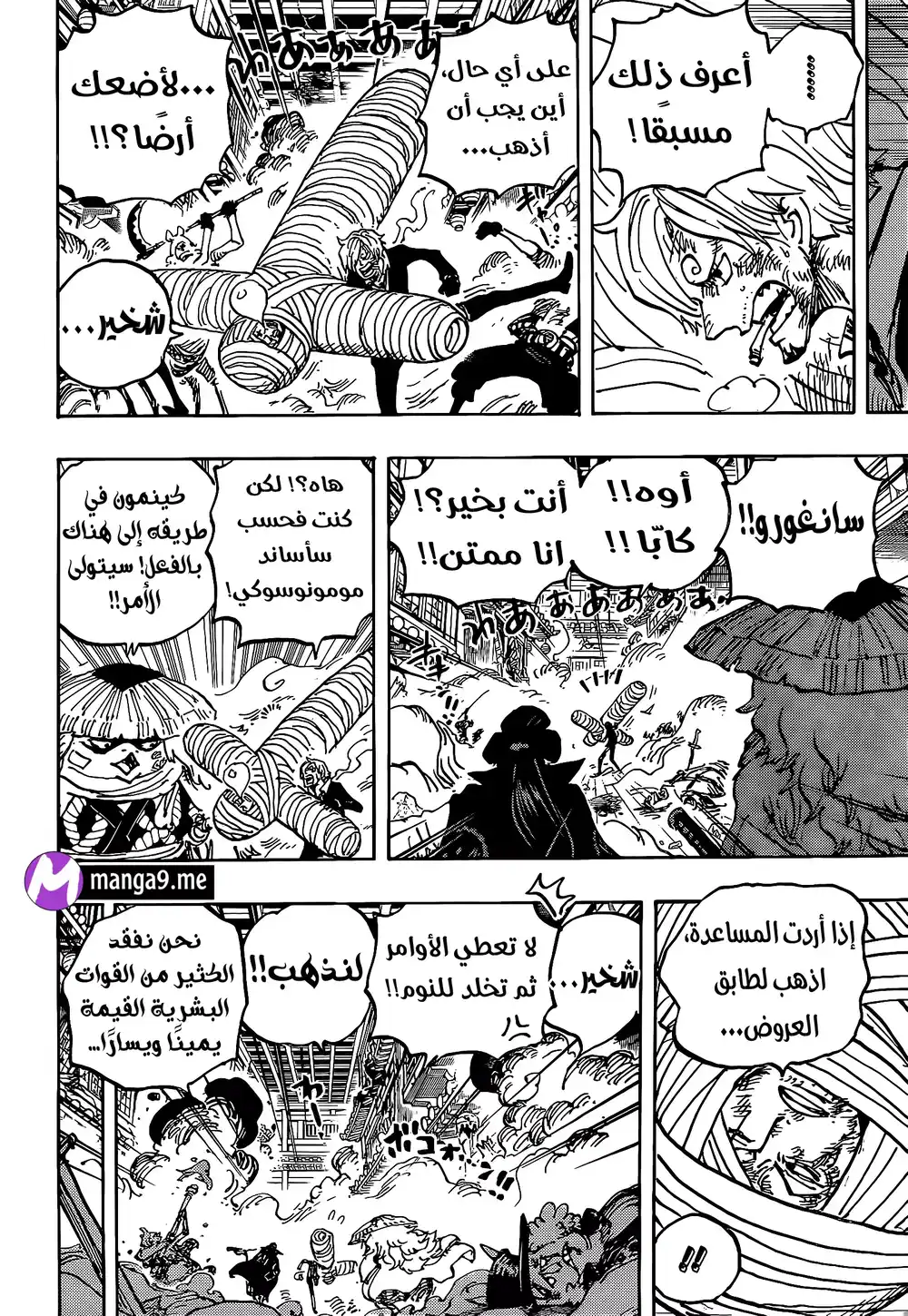 One Piece 1012 - نفاذ الصبر página 11