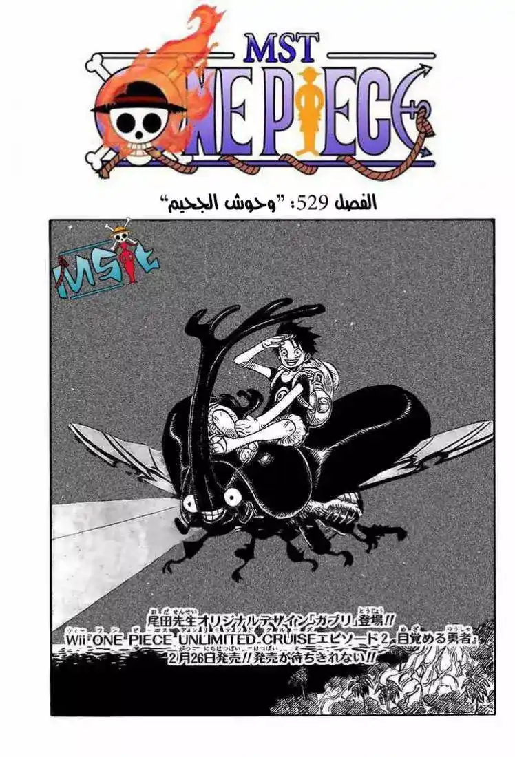 One Piece 529 - جحيم الوحوش página 2