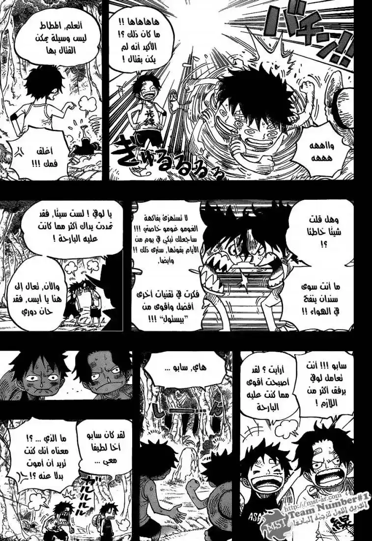 One Piece 589 - جهود تسعى للمجد página 9