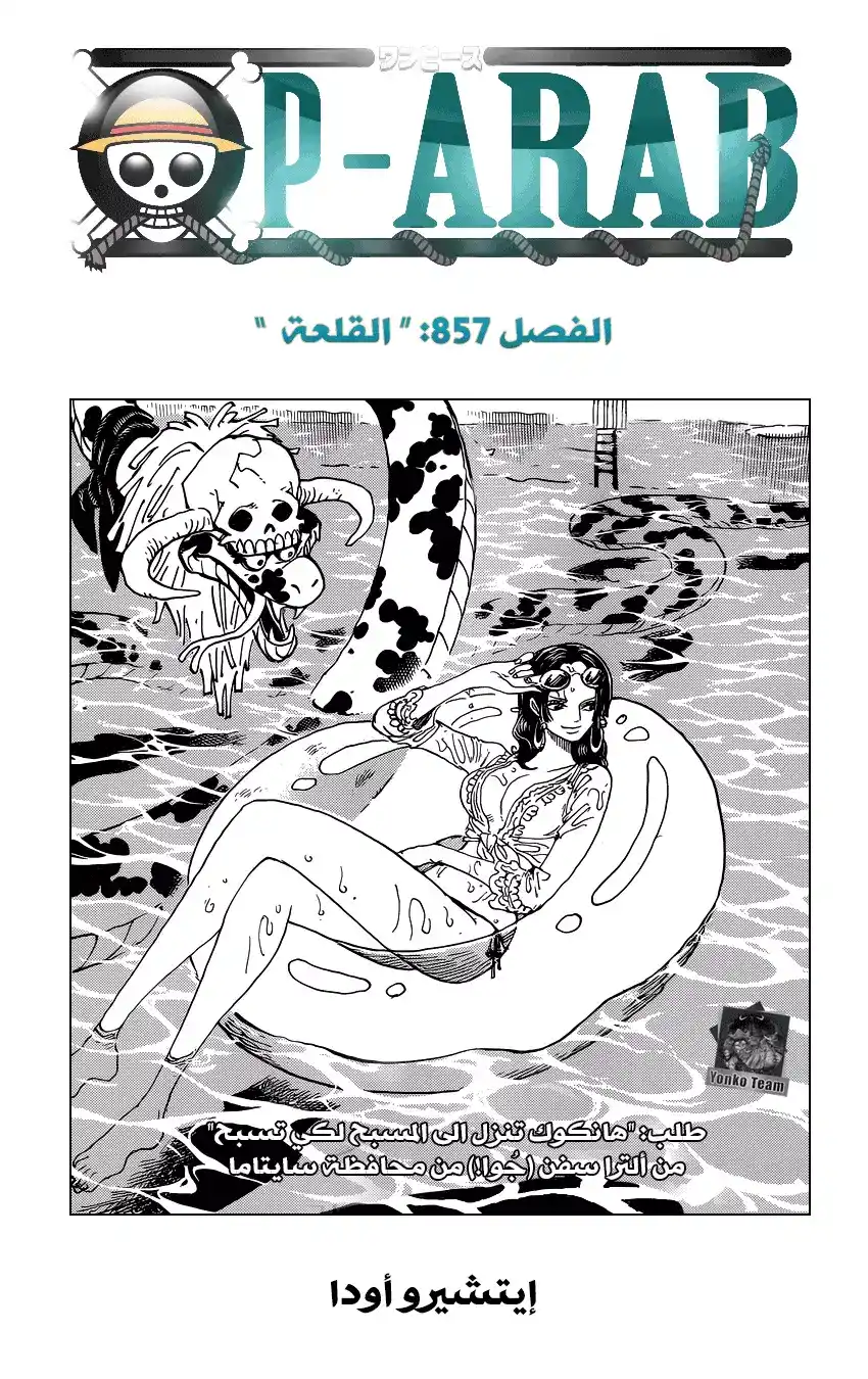 One Piece 857 - القلعة página 2