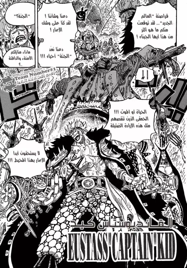 One Piece 594 - رسالة página 12