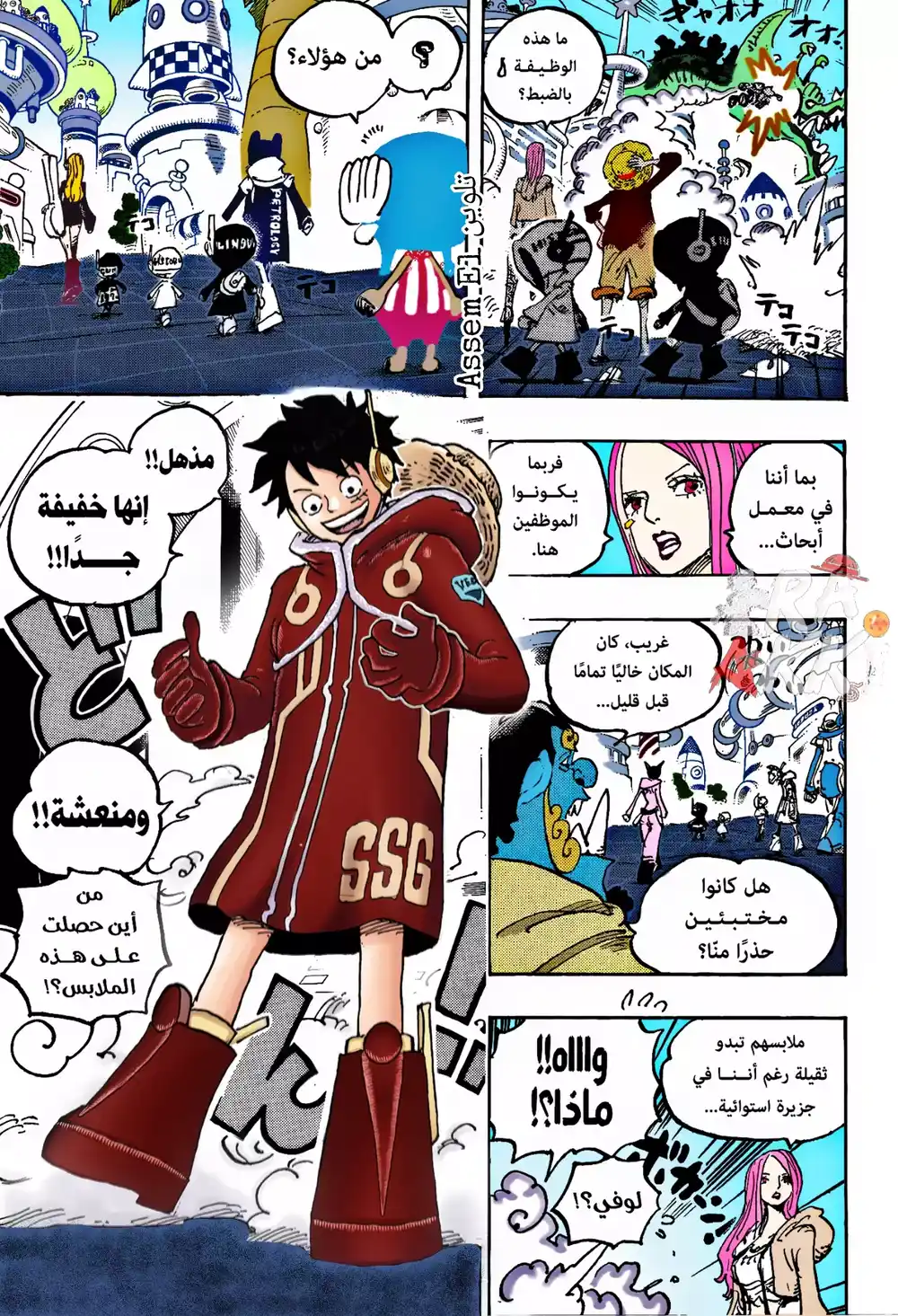 One Piece 1063 - فرد عائلتي الوحيد página 3