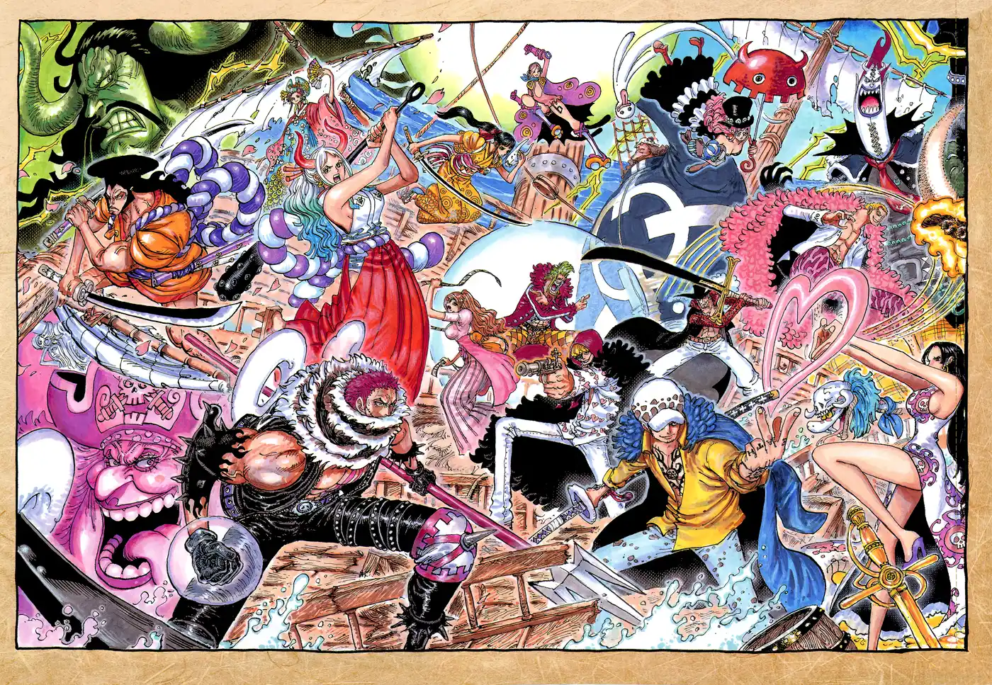 One Piece 1023 - متشابهان. página 1