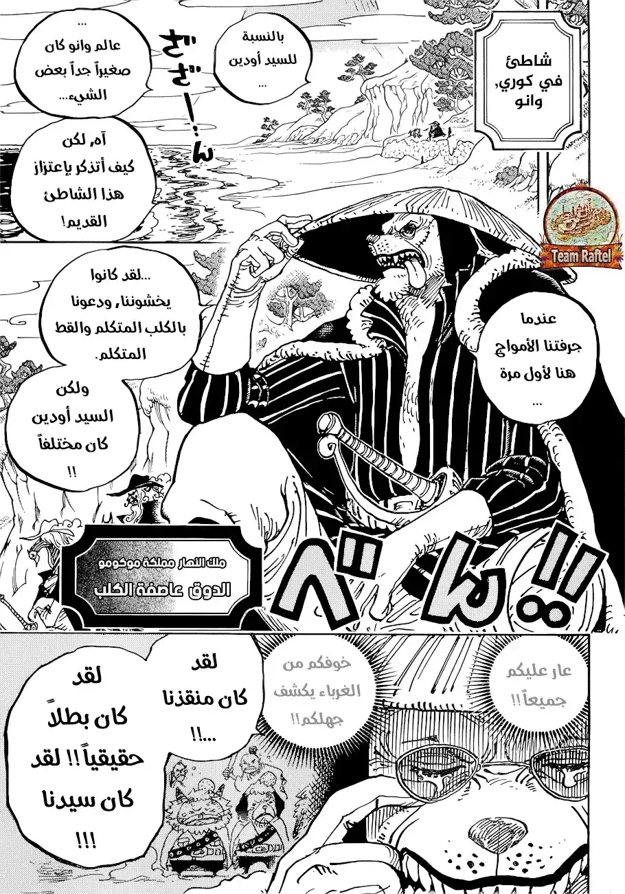 One Piece 920 - أحب أودن página 6