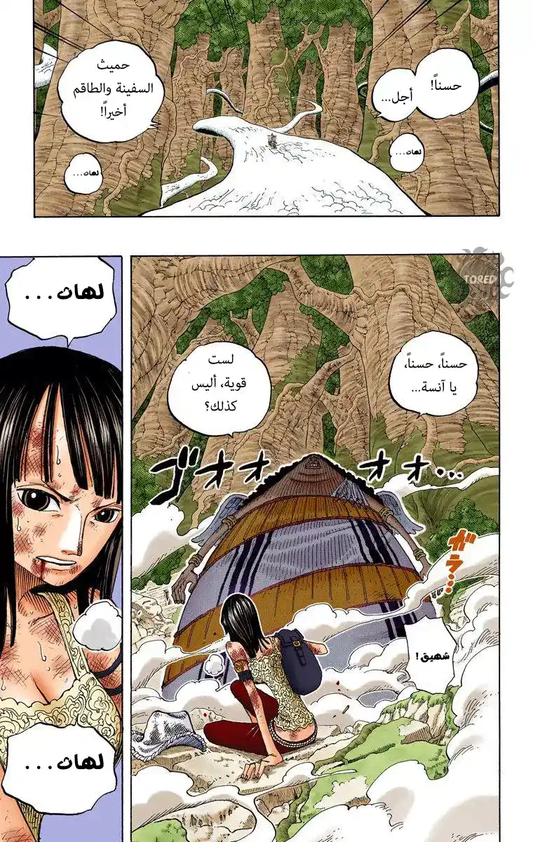 One Piece 263 - القرصانة نامي والفارس الغريب ضد القادة الفرعيين للمحاربين السماويين هوتوري وكوتوري página 19