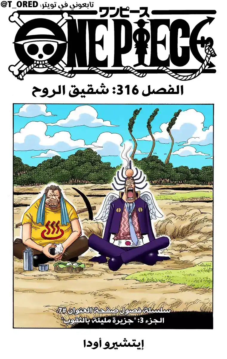 One Piece 316 - شقيق الروح página 1