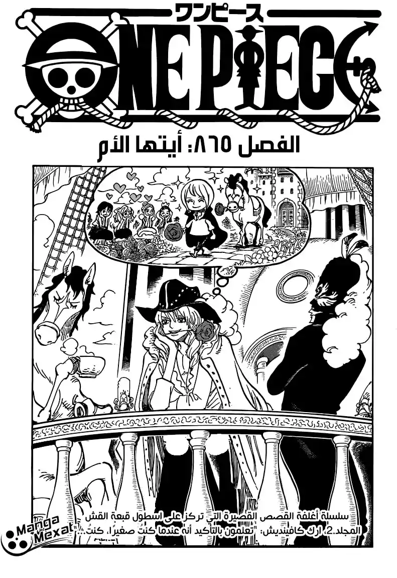 One Piece 865 - ايتها الأم página 2