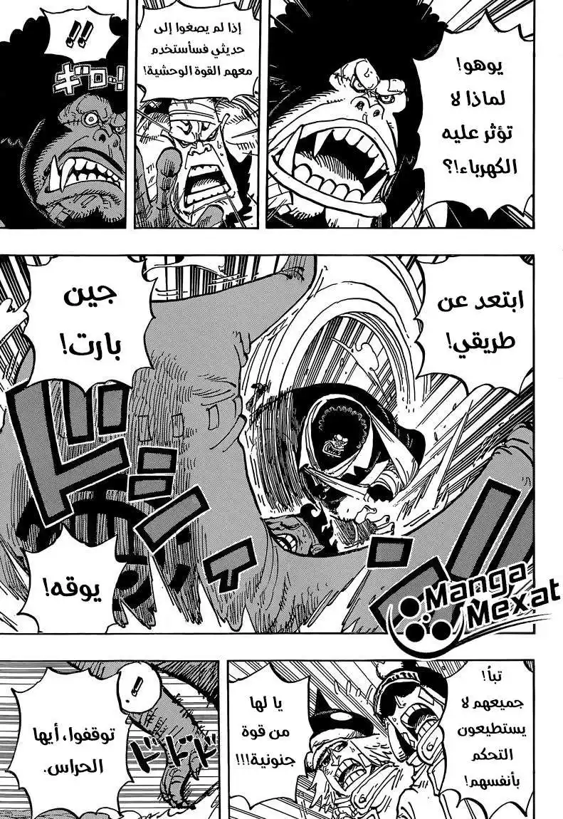 One Piece 805 - قبيلة المينك página 9