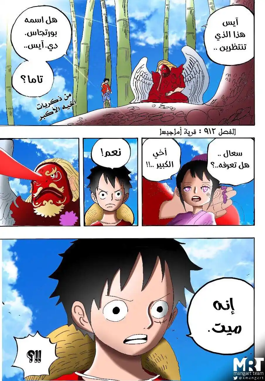 One Piece 912 - قرية أميغاسا página 3