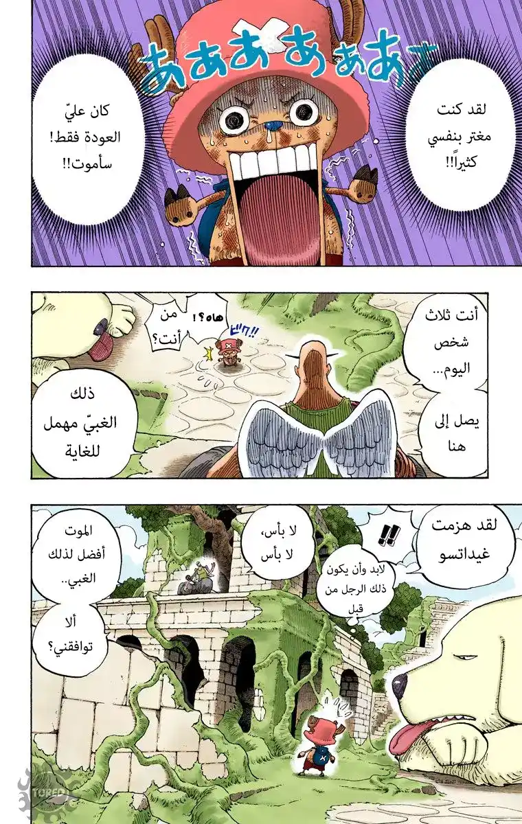 One Piece 266 - القرصان تشوبر ضد التابع أوهم página 8