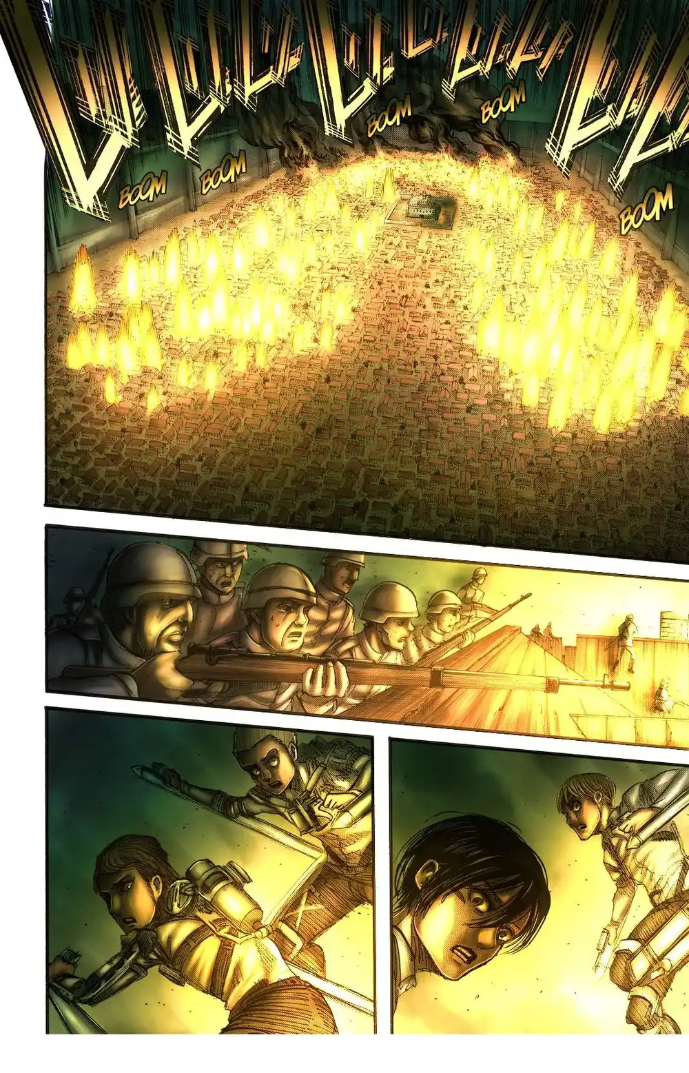 Shingeki no Kyojin 119.1 - الإخوة الكبار و الصّغار (فصل ملوّن)ء página 21