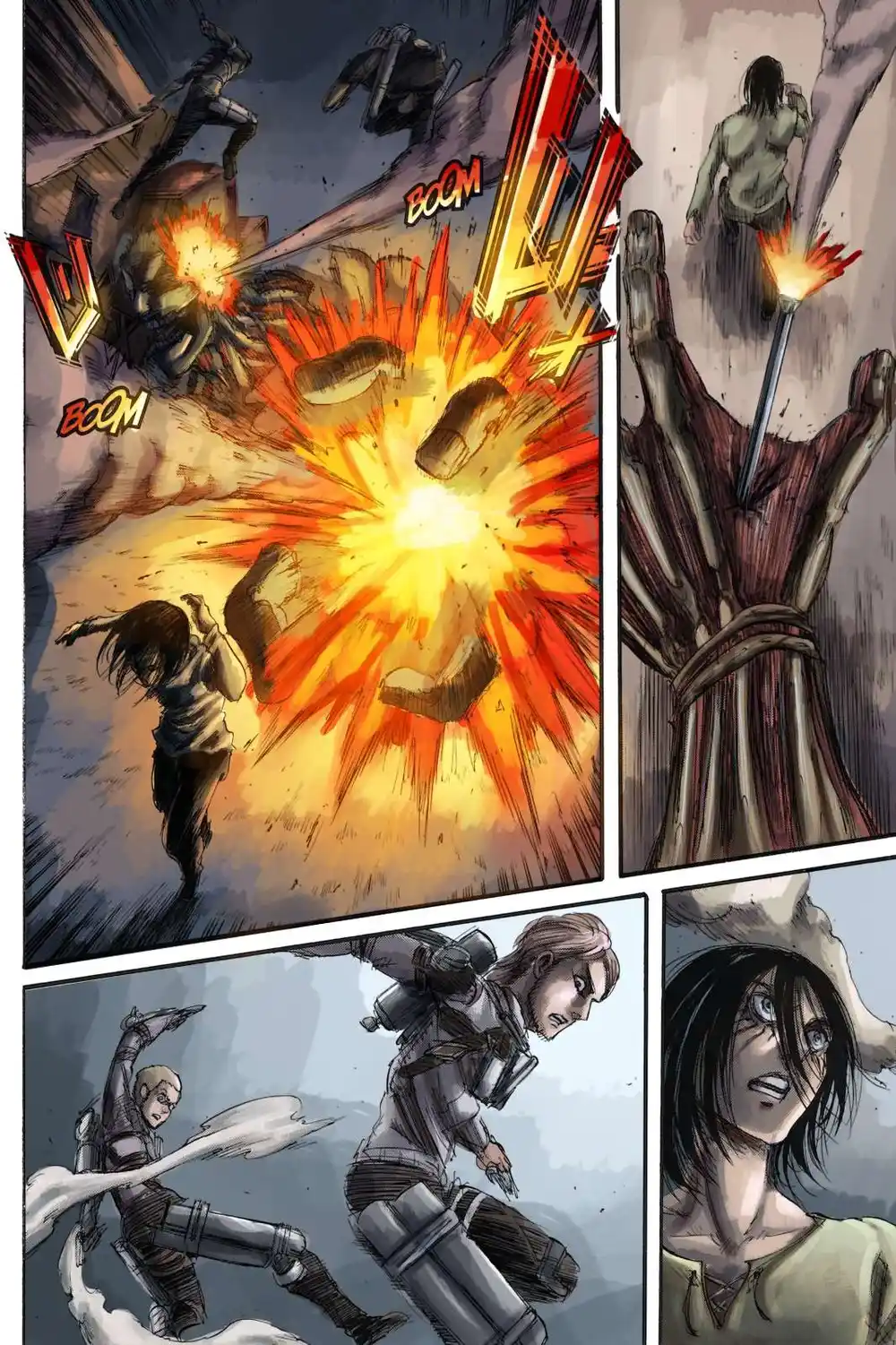 Shingeki no Kyojin 119.1 - الإخوة الكبار و الصّغار (فصل ملوّن)ء página 39
