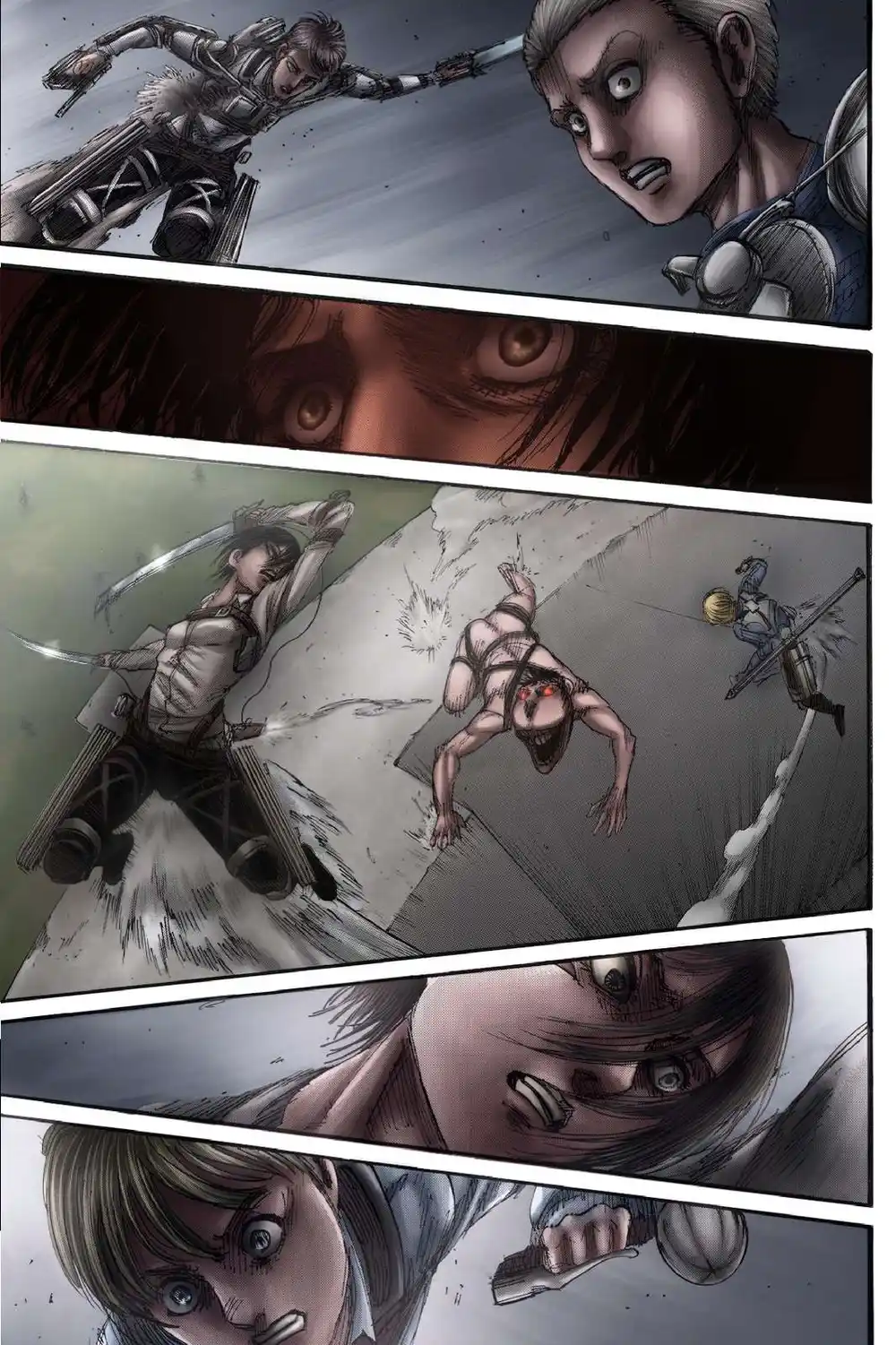 Shingeki no Kyojin 119.1 - الإخوة الكبار و الصّغار (فصل ملوّن)ء página 42