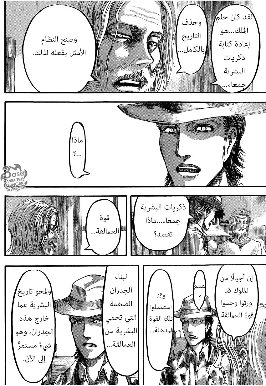Shingeki no Kyojin 65 - الأحلام واللعنات página 6