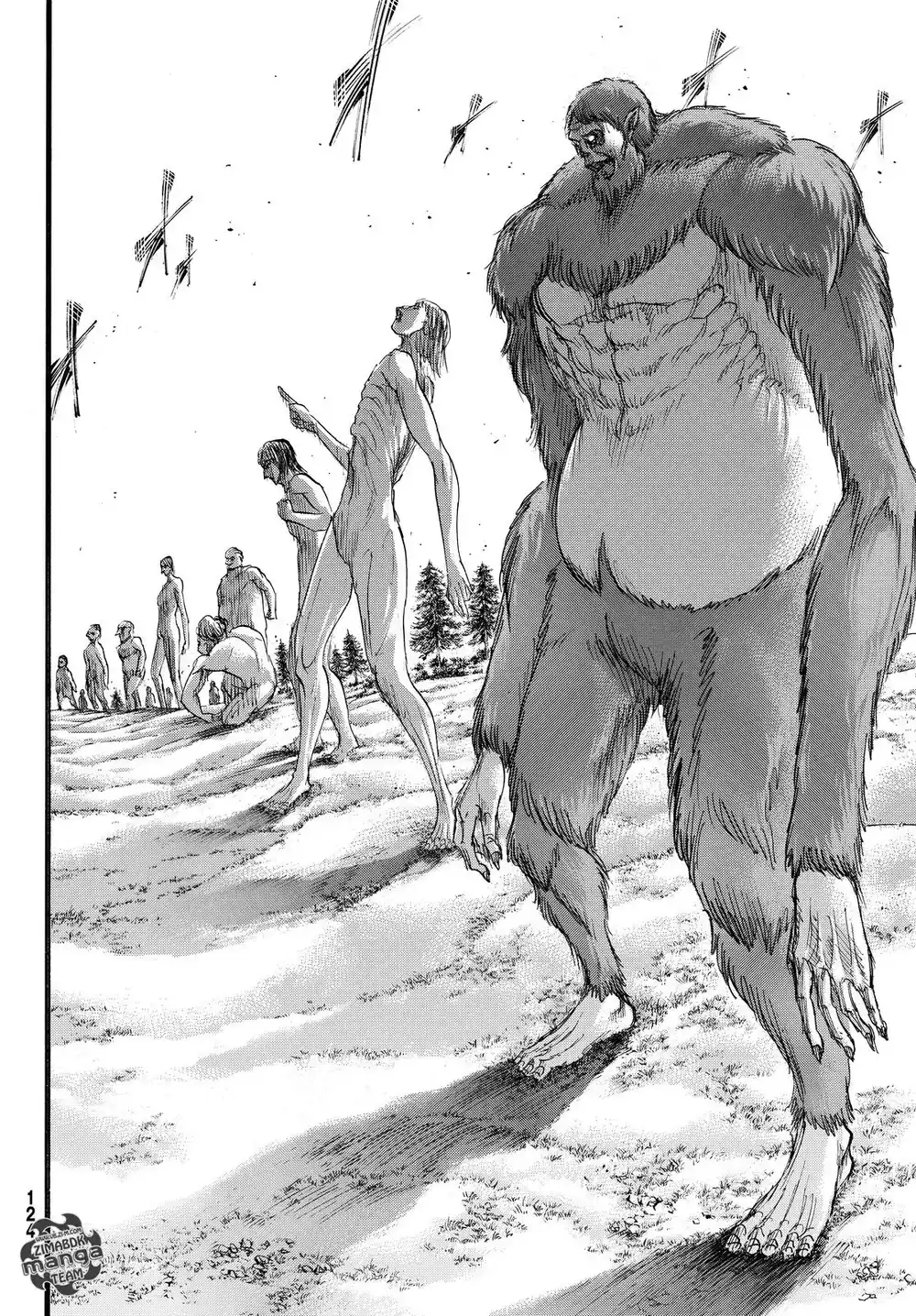 Shingeki no Kyojin 75 - مجالان للمعركة página 4