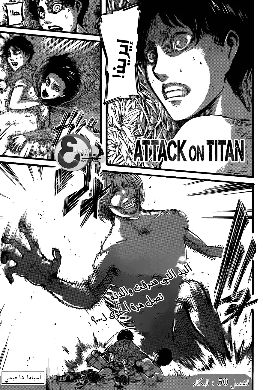 Shingeki no Kyojin 50 - البكاء página 3