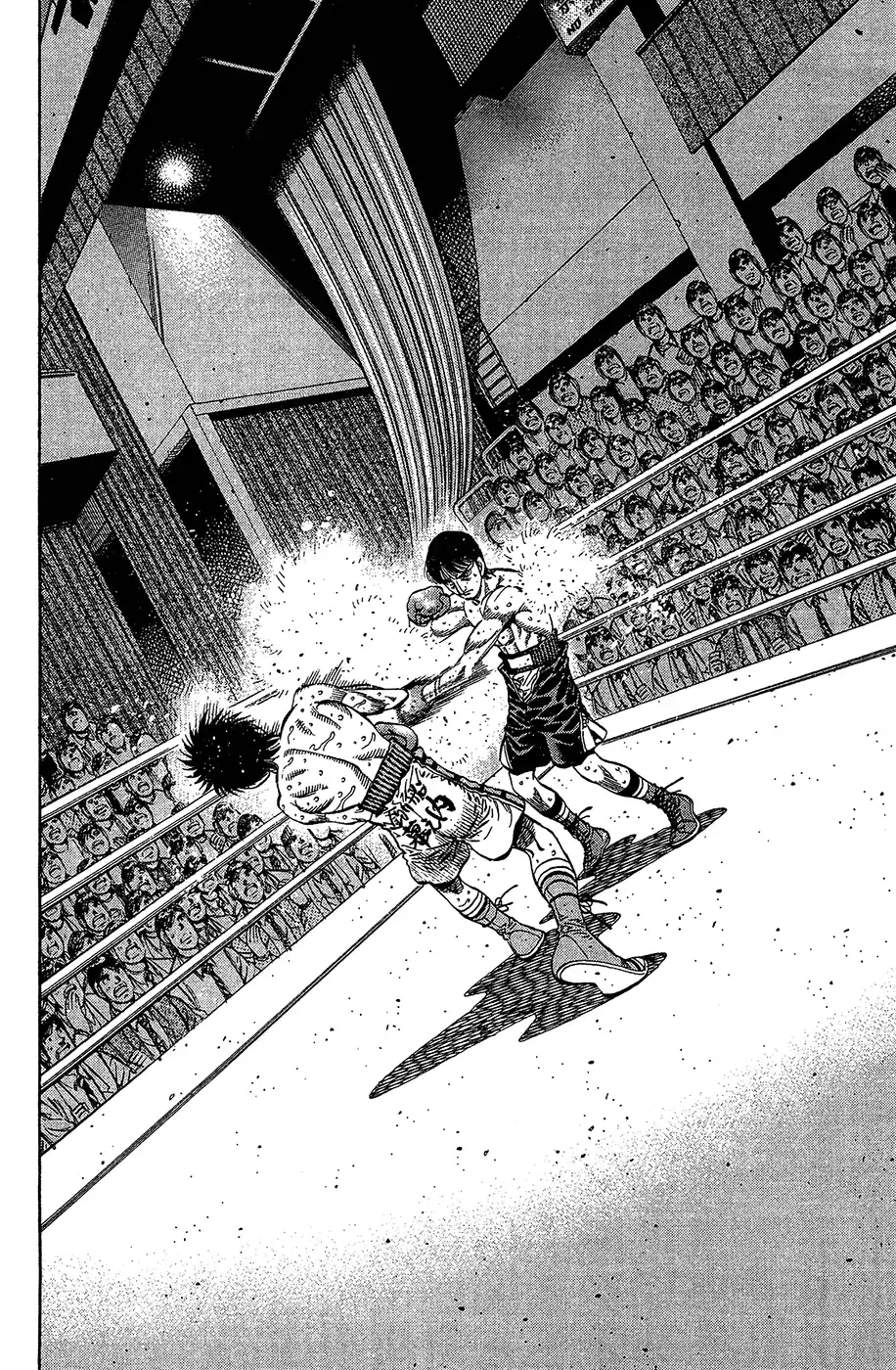 Hajime no Ippo 1048 - نتيجة محتومة página 7