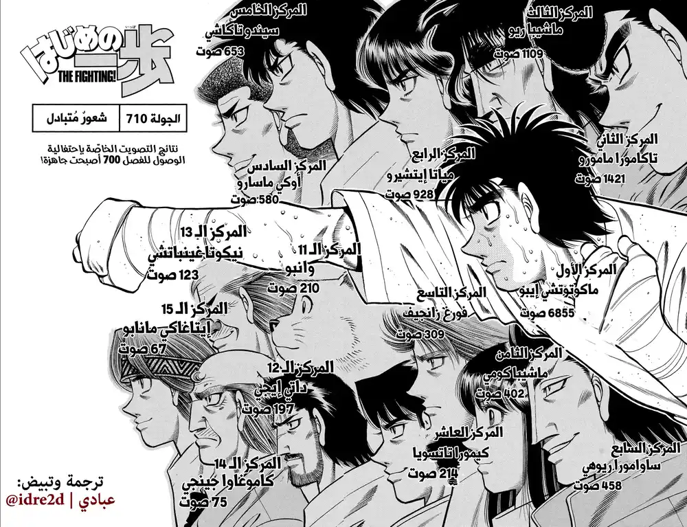 Hajime no Ippo 710 - مشاعر متبادلة página 2