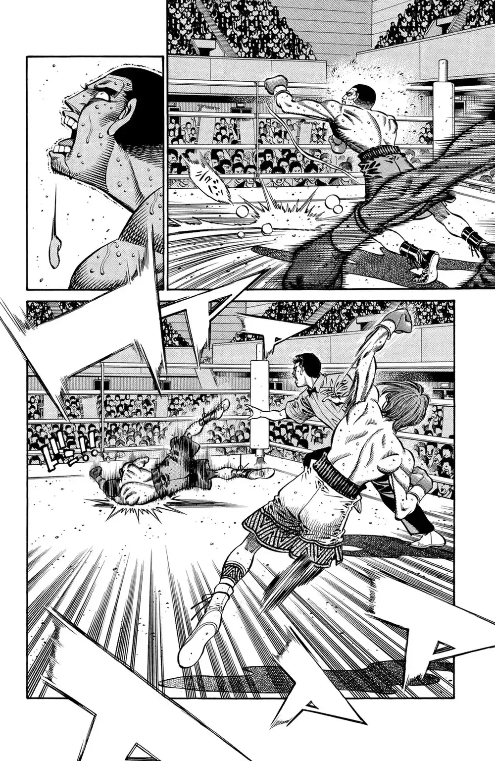 Hajime no Ippo 716 - تحمل ضربة واحدة página 16