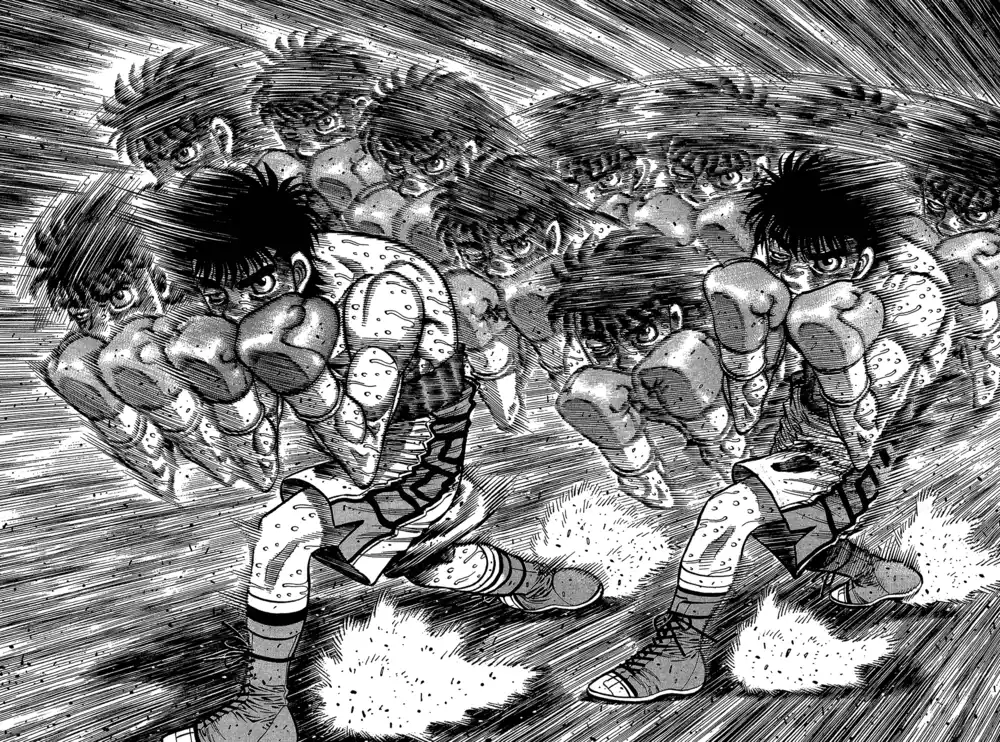 Hajime no Ippo 1055 - إصطدام إله الرياح página 8