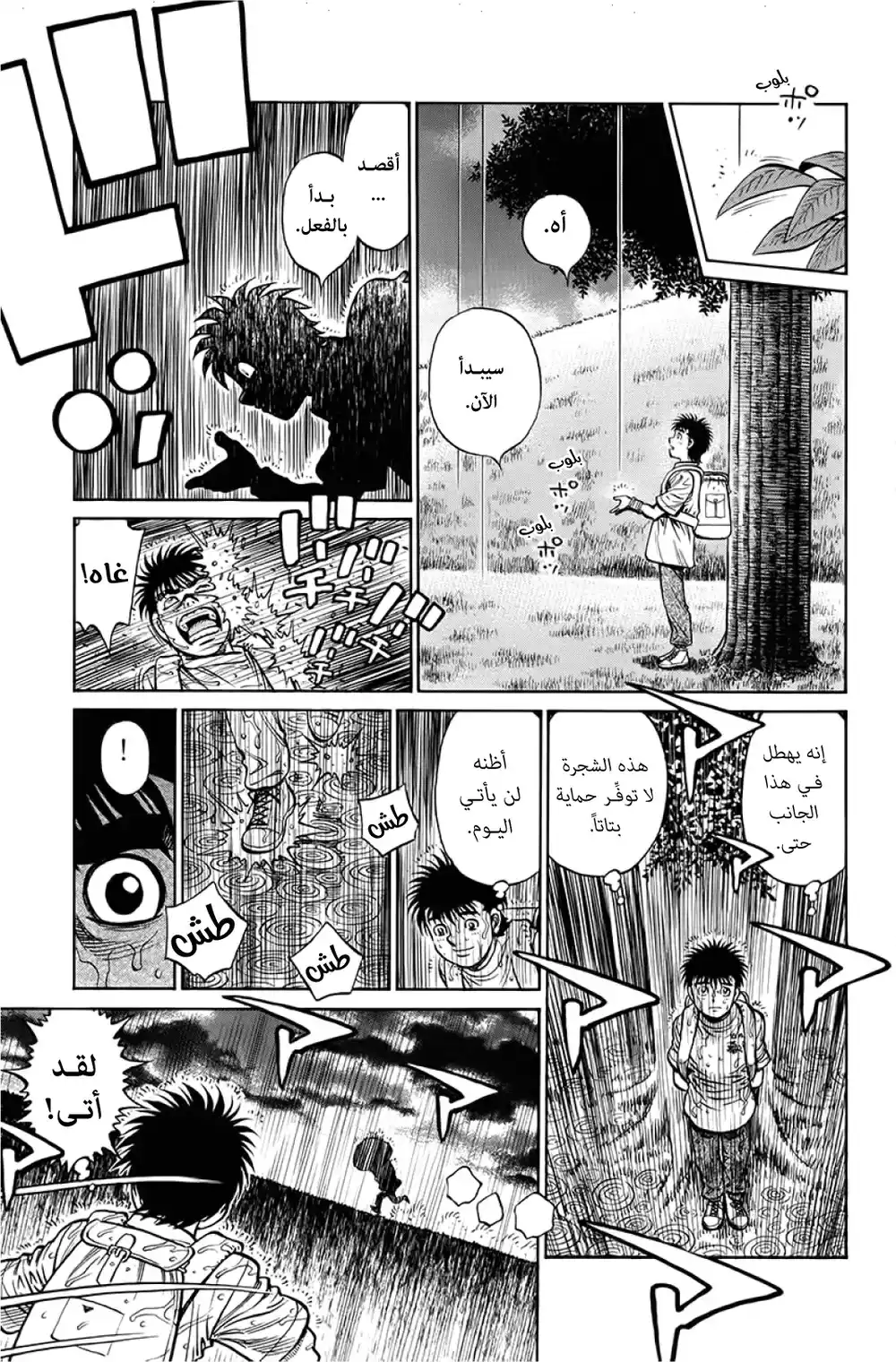 Hajime no Ippo 1241 - عائلة página 17