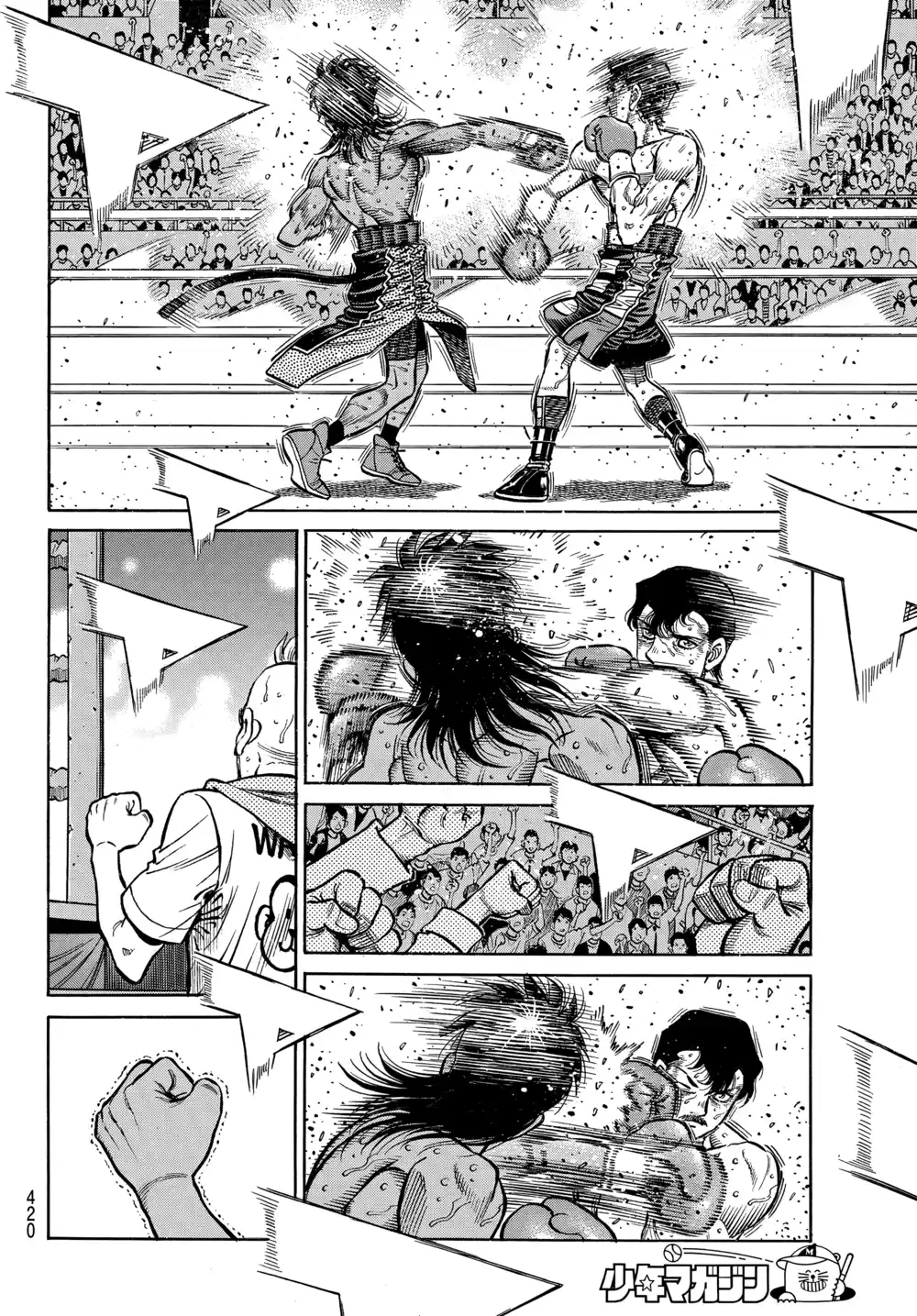 Hajime no Ippo 1409 - شمسي الأخيرة página 6