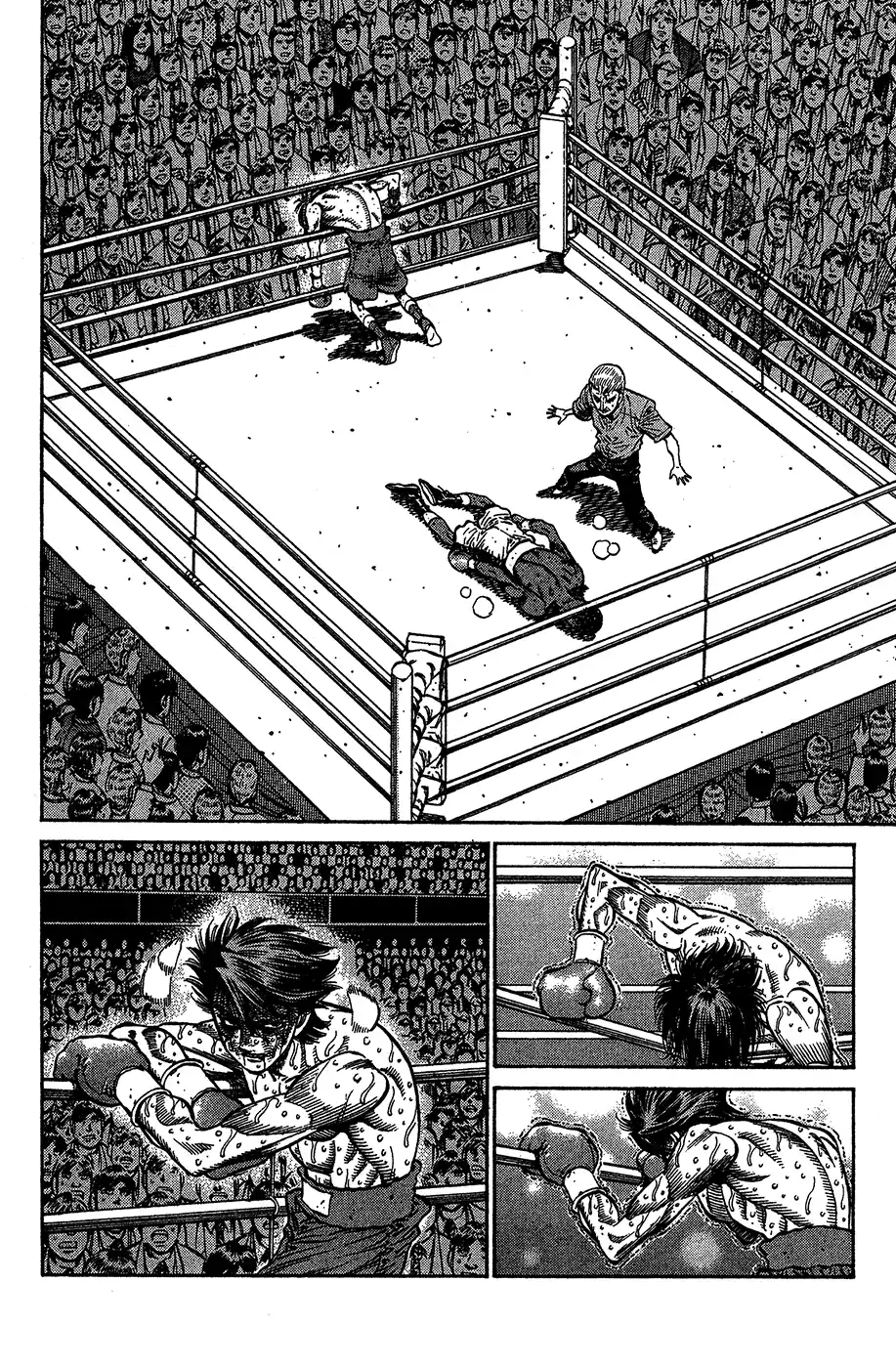 Hajime no Ippo 1007 - المكان المنشود للناب الأبيض página 11