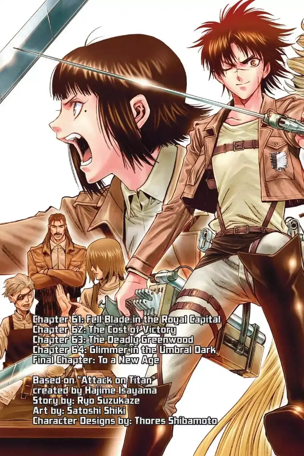Shingeki no Kyojin - Before the Fall 61 - سقط النصل في العاصمة الملكية página 4
