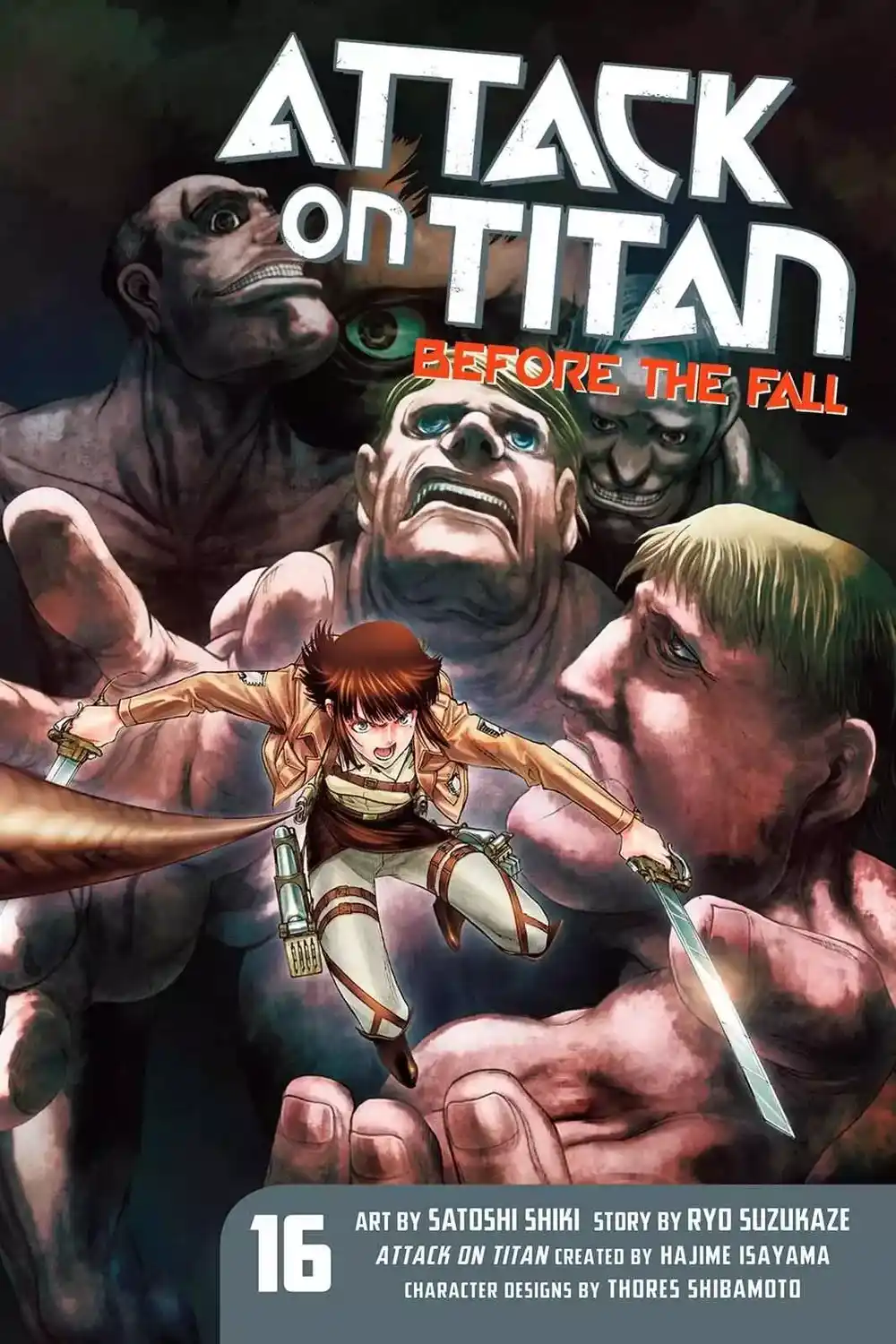 Shingeki no Kyojin - Before the Fall 60 - مأساة في المطر página 1