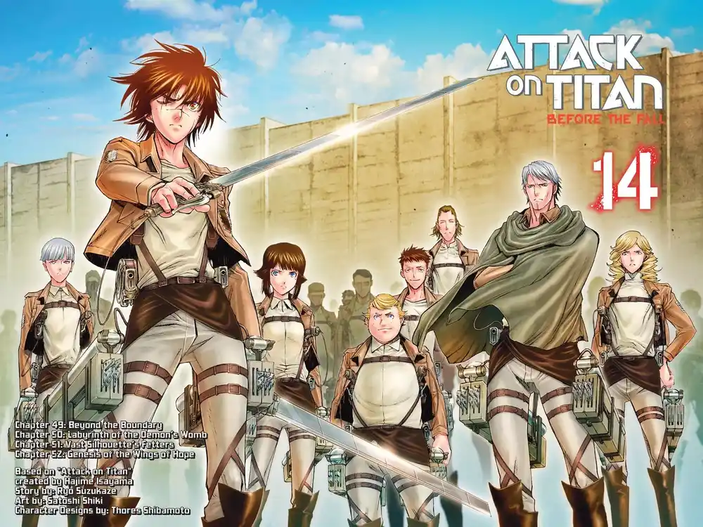 Shingeki no Kyojin - Before the Fall 49 - خارج الحدود página 3