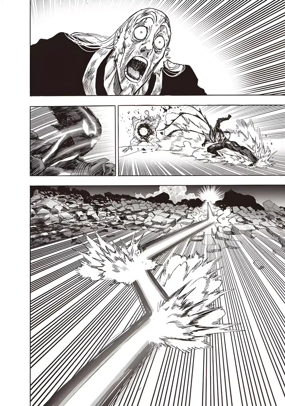 One Punch Man 154 - قنبلة الحركة الموجية النارية الإنفجارية القصوى página 21